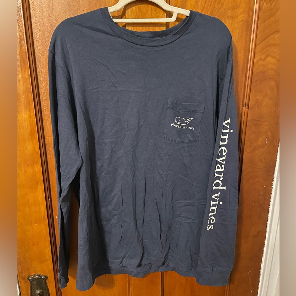 Vineyard Vines Navy Long Sleeve